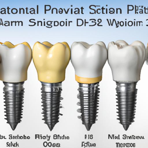 A side by side comparison of 4 on 4 dental implants and traditional dental implants